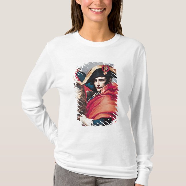 Camiseta Napoleon que cruza las montañas (Anverso)