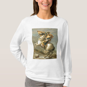 Camiseta Napoleon que cruza las montañas en el St Bernard