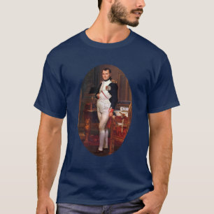 Camiseta Napoleon que presenta en su estudio