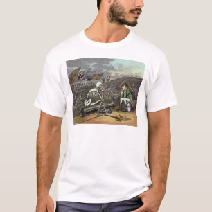 Camiseta Napoleon y esqueleto, décimo octavo