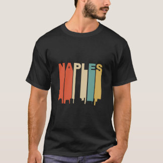 Camiseta Nápoles Florida Skyline Hoodie De Estilo Retro 197
