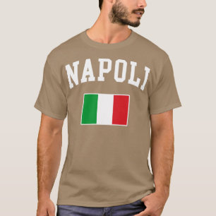 Camiseta Napoli Bandera de Italia Italiano Italiano