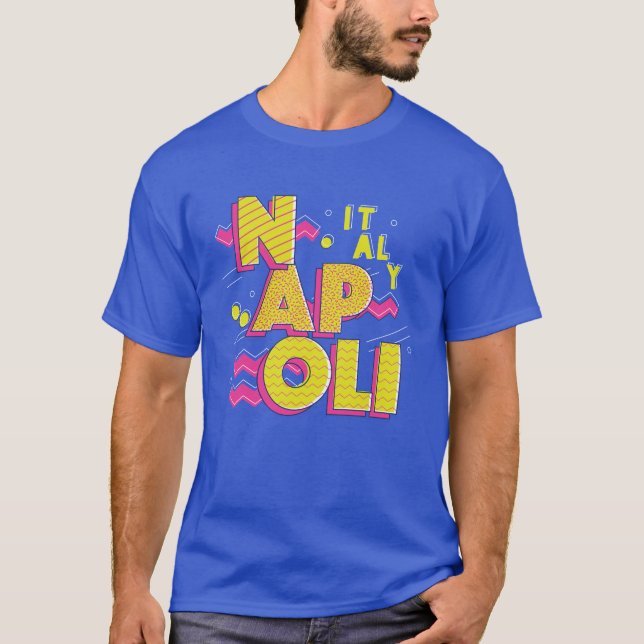 Camiseta Napoli, Italia 90 Throwback // Guay Retro Nápoles (Anverso)