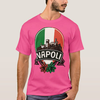 Camiseta Napoli Italia Retro Región Italiana Diseño 2