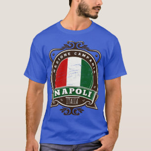Camiseta Napoli Italia Retro Región Italiana Diseño 2