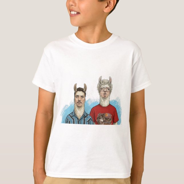 Camiseta Napoliano LLama-mite (Anverso)