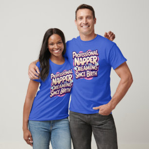 Camiseta Napper Profesional - Cita De Cita De Relajación Di