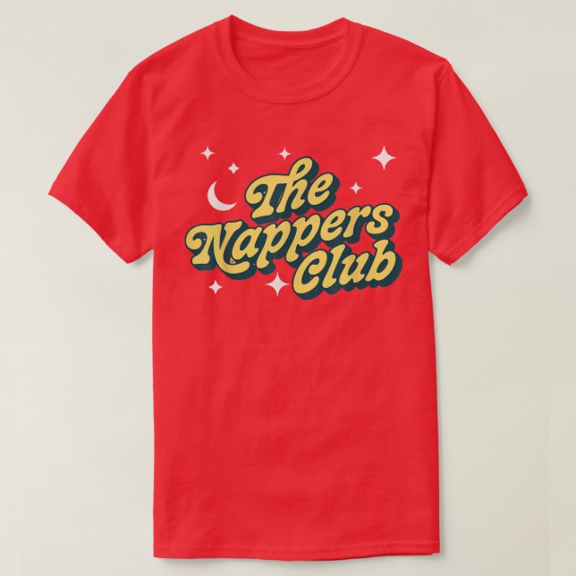 Camiseta Nappers Club Funny Sleeping Padres Day Nap Re (Diseño del anverso)