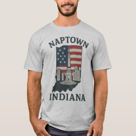 Camiseta Naptown Indiana Monument Circle Tee