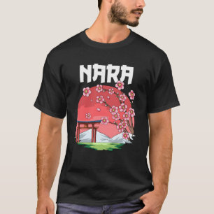 Camiseta Nara Kyokujitsuki Sakura Japón