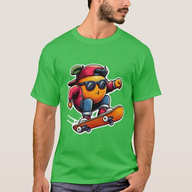 CAMISETA NARANJA (Anverso)