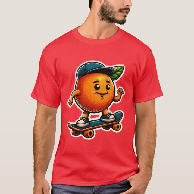 CAMISETA NARANJA 2 (Anverso)