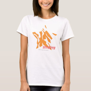 Camiseta Naranja 3 de la cebra