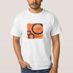 Camiseta Naranja 80 Década Cumpleaños