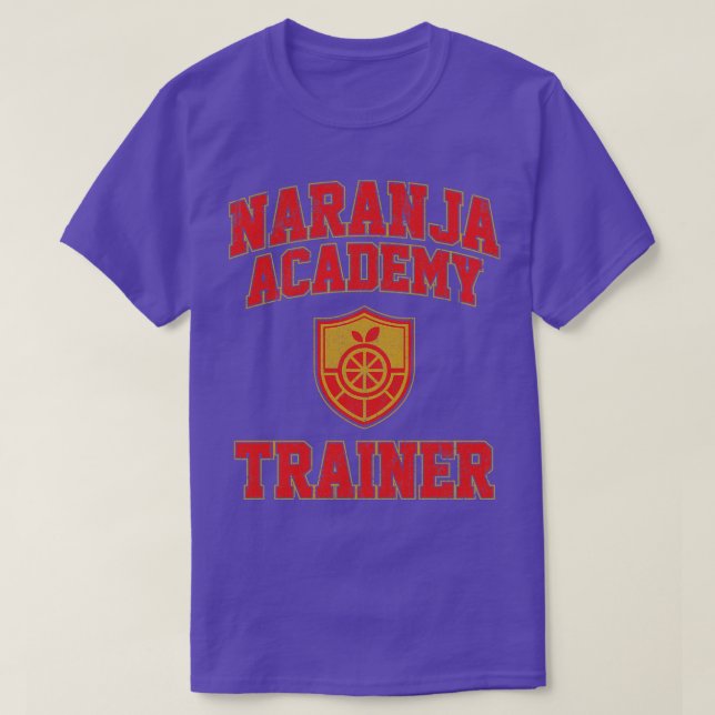 Camiseta Naranja Academy Trainer Variant (Diseño del anverso)