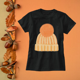 Camiseta Naranja acogedor Beanie