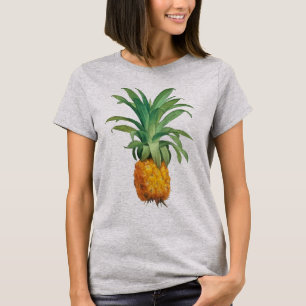 Camiseta Naranja amarillo piña verde