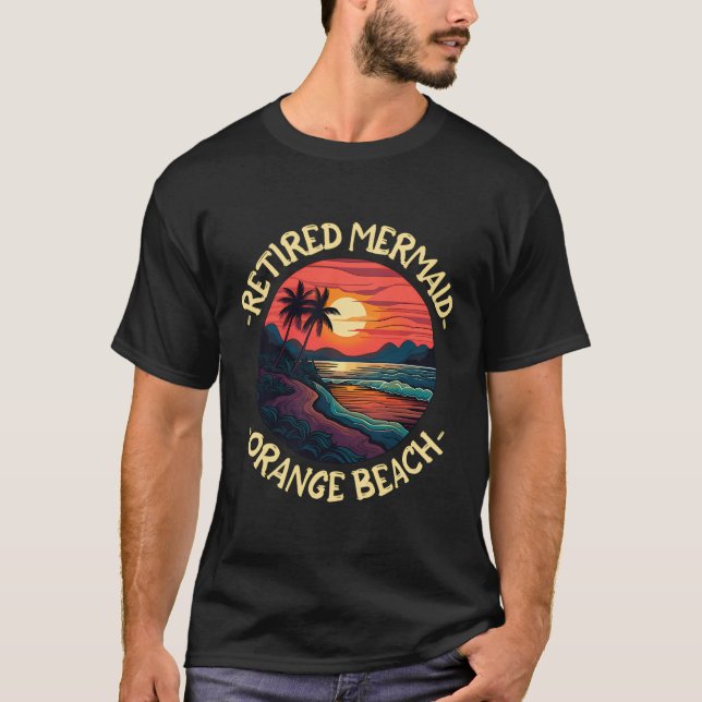 Camiseta Naranja Beach Funny Beach Sayings (Anverso)