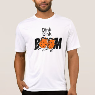 Camiseta Naranja bebedor de pelotas bombardea Dink Dink Boo