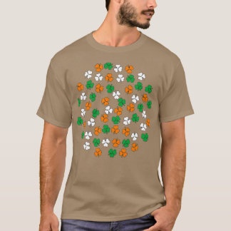 Camiseta Naranja blanco verde de Shamrock