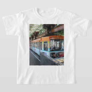 Camiseta Naranja Blue Wuppertal Floting Train