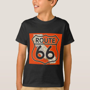 Camiseta Naranja California de la ruta 66