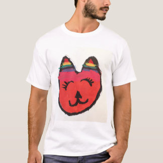 Camiseta Naranja cat de Guay
