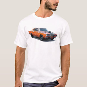 Camiseta Naranja con el Roadrunner. 1967 de Plymouth de la