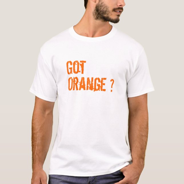 Camiseta ¿Naranja conseguido? (Anverso)