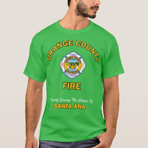 Camiseta Naranja County Fire TShirt