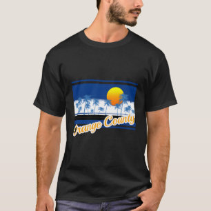 Camiseta Naranja County Surf Style Beach