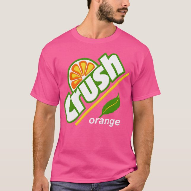 Camiseta Naranja Crush (Anverso)