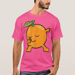 Camiseta Naranja Dabbing Naranja Fruit Love Naranjas 