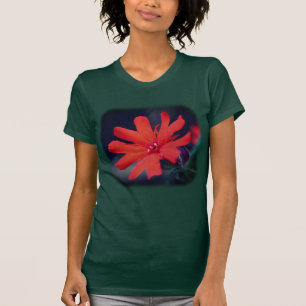 Camiseta Naranja Daisy Flower Nature