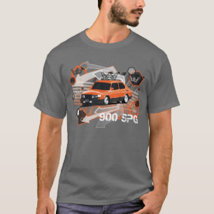CAMISETA NARANJA DE 900 SPG: ESTILO DEL GRUNGE