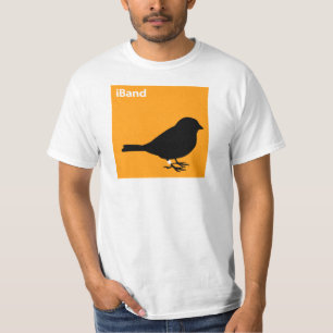 Camiseta Naranja de banda