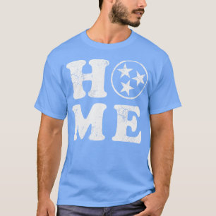 Camiseta Naranja de bandera de Tennessee en casa