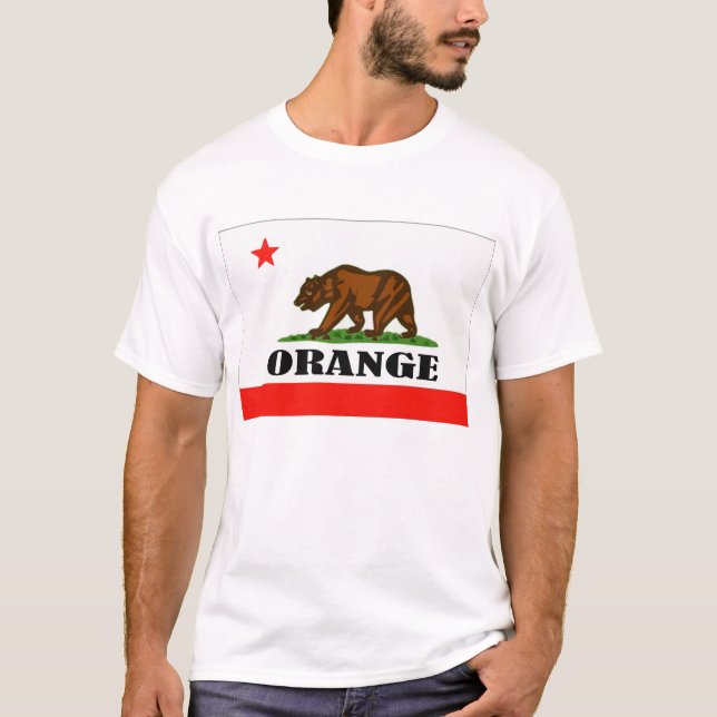 Camiseta Naranja de California (Anverso)