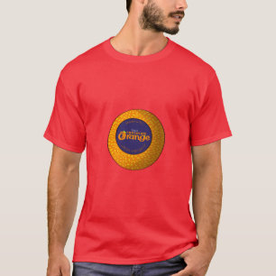 Camiseta naranja de chocolate de terrys
