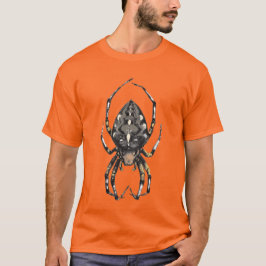 Camiseta Naranja de color Aart Barn Spider