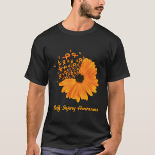 Camiseta Naranja de conciencia sobre la autolesión Cinta de