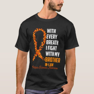 Camiseta Naranja de Concienciación sobre Esclerosis Múltipl