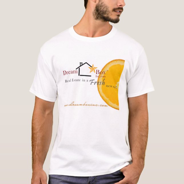 Camiseta naranja de DreamBox, Inc. (Anverso)