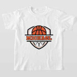 Camiseta Naranja de Guay Niños Deportivos de Baloncesto Neg