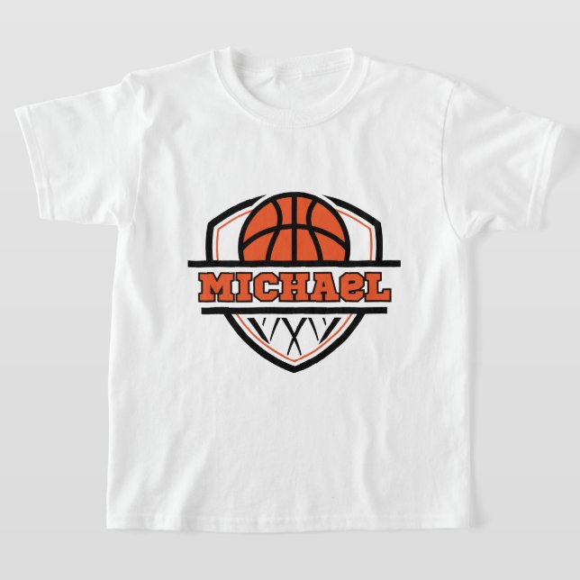 Camiseta Naranja de Guay Niños Deportivos de Baloncesto Neg (Distribución)