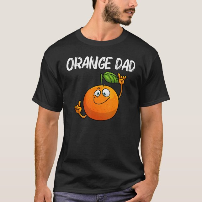 Camiseta Naranja De Guay Para Papá Padre Citrus De Fruta Tr (Anverso)
