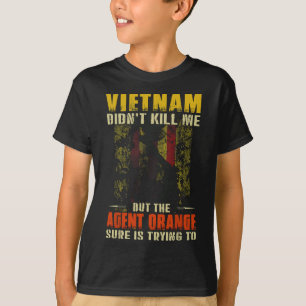 Camiseta Naranja de guerra de Vietnam: Víctimas militares r