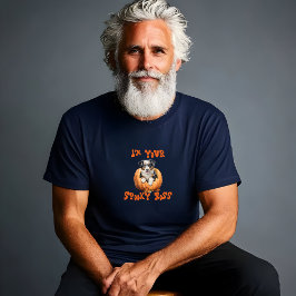 Camiseta Naranja de halloween australiano de rapé malcriado