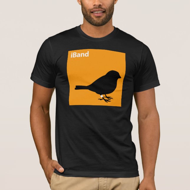 Camiseta naranja de iBand (Anverso)