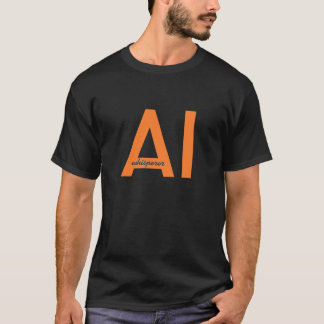 Camiseta NARANJA de ingeniero de alerta de susurros de IA
